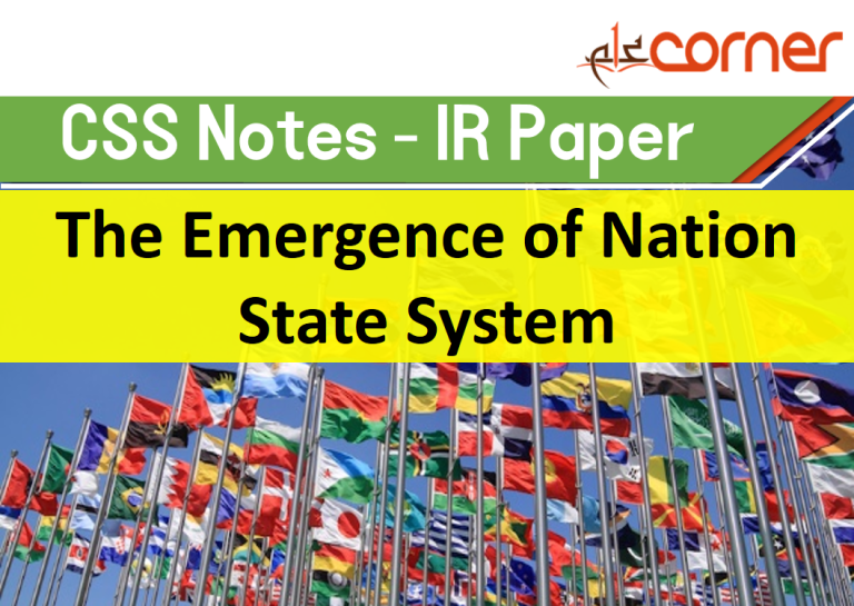 The Emergence of Nation State System | IR CSS Notes, Topic-2