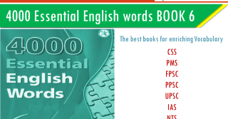 4000 Important English WORDS Download in PDF BOOK 6