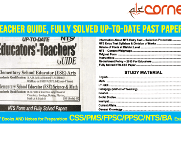 Teacher guide, Fully Solved Up-to-Date Past Papers | Download in PDF