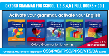 Oxford Grammar for school 1,2,3,4,5 ( Full books + CD )