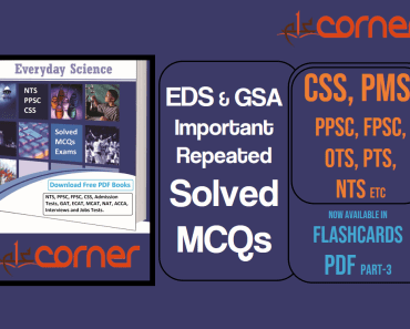 Everyday Science & GSA Important and Repeated Solved MCQs with Flashcards and PDF, Part 3