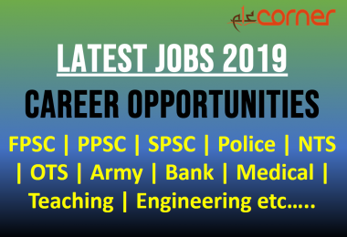Latest Jobs in Pakistan 2019 | PPSC, FPSC, NTS, PTS, OTS