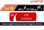 English to Urdu Sentences Spoken English 30