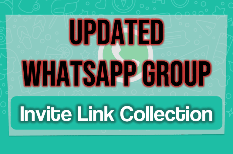 Whatsapp Group Invite Link Collection | Updated Whatsapp Group