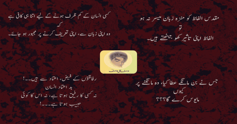 Success Quotes In Urdu Images | Wasif Ali Wasif Quotes In Urdu Pdf